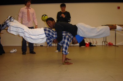 Twitch was my first Hip Hop Teacher. Before performing in a show during college, we killed time by doing this lol